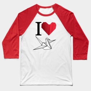 Origami love Baseball T-Shirt